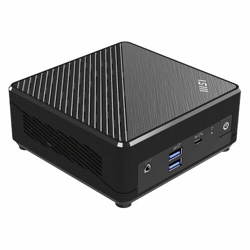 Неттоп MSI Cubi N ADL-017BRU slim N100 (0.8) UHDG noOS GbitEth WiFi BT 65W черный (936-B0A911-017)