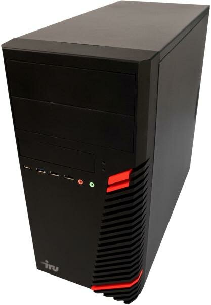 Компьютер iRu Home 310H6SE MT Intel Core i3 12100 8 Гб SSD 256 Гб Intel UHD Graphics 730 DOS 1994638