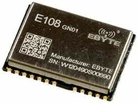 E108-GN01, спутниковый чип позиционирования и навигации GPS, NMEA0183 V4.1 , макс. частота 10Hz Pac