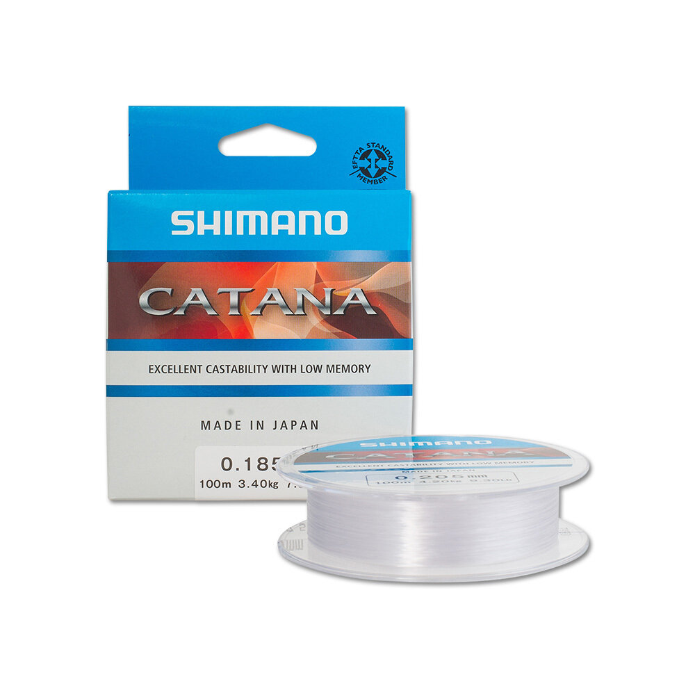 Леска Shimano Catana 150m 0.355mm 12.5kg Grey