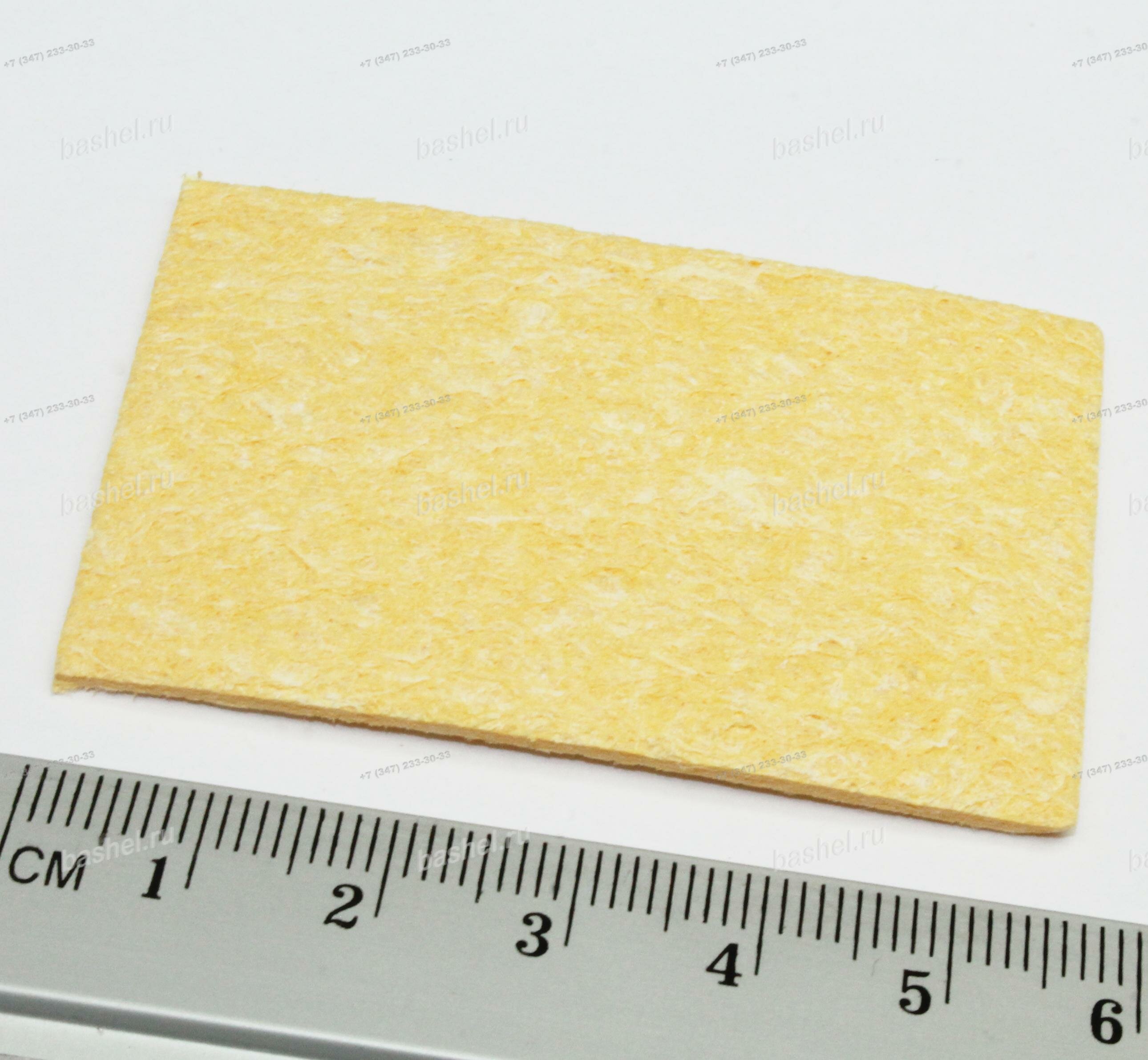 фото Губка для чистки паяльников 56x36 мм REXANT электротовар