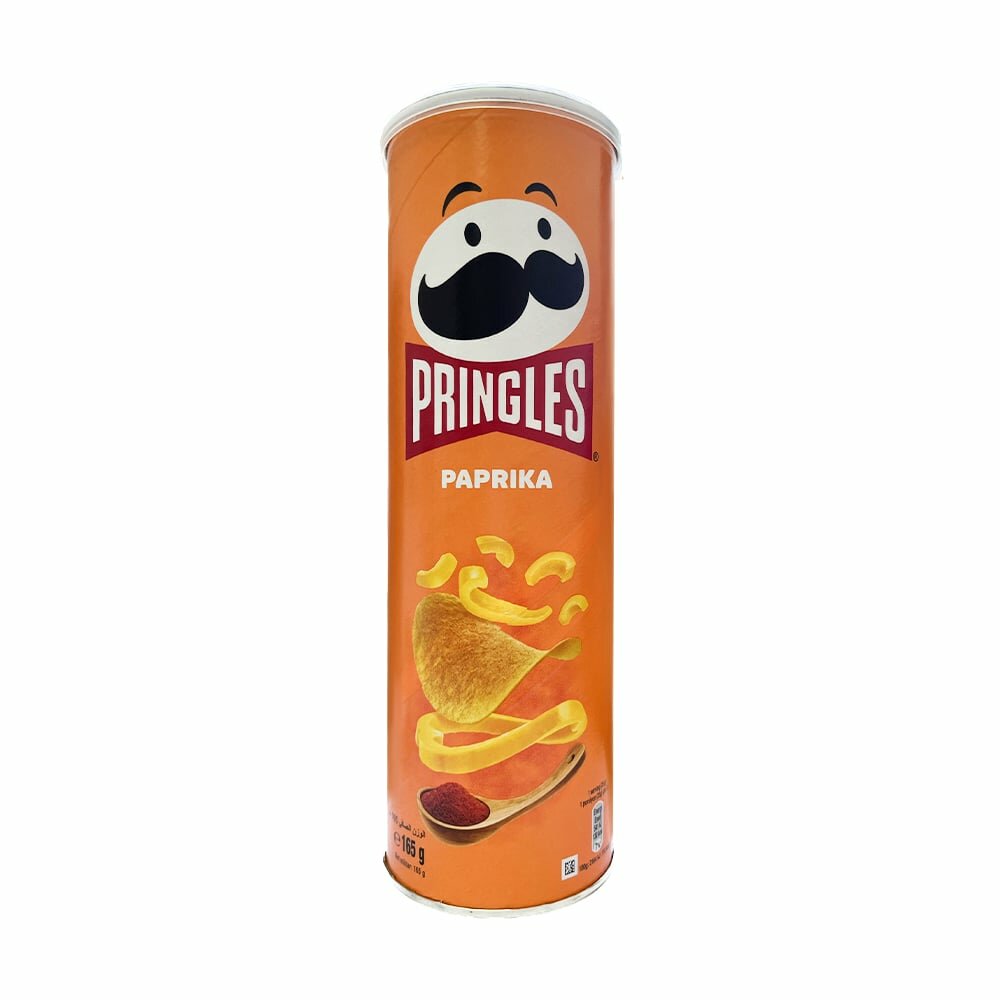 Чипсы Pringles картофельные со вкусом паприки 165г