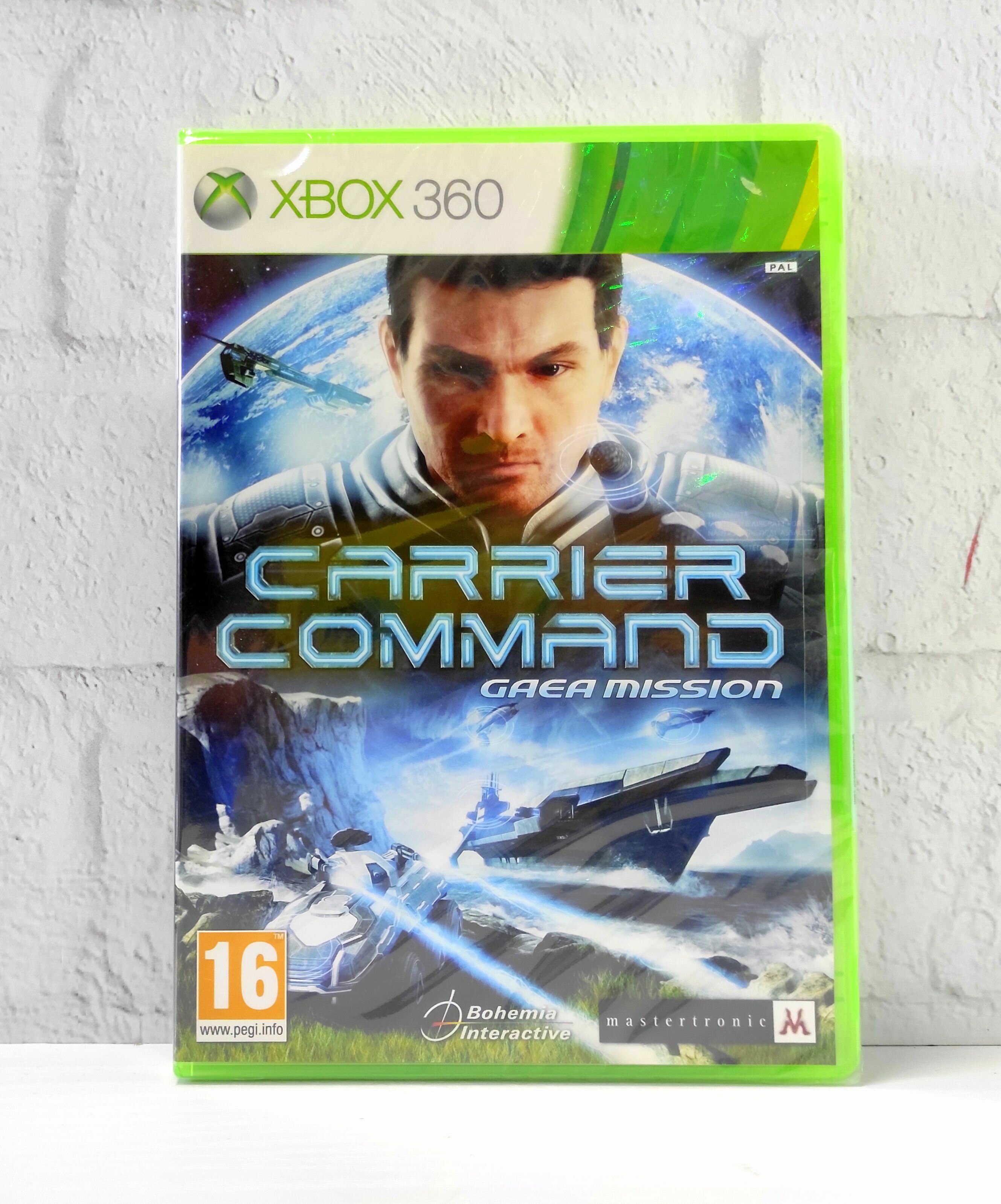 Carrier Command Gaea Mission Видеоигра на диске Xbox 360