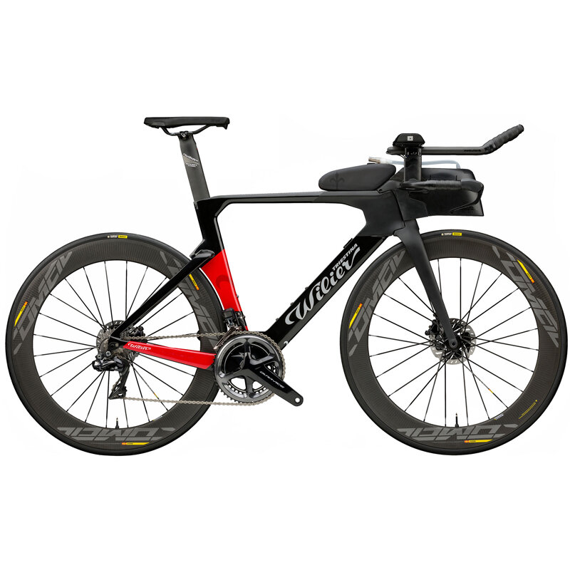 Велосипед Wilier Turbine Crono ETAP Disc (2021) M, Черный/красный