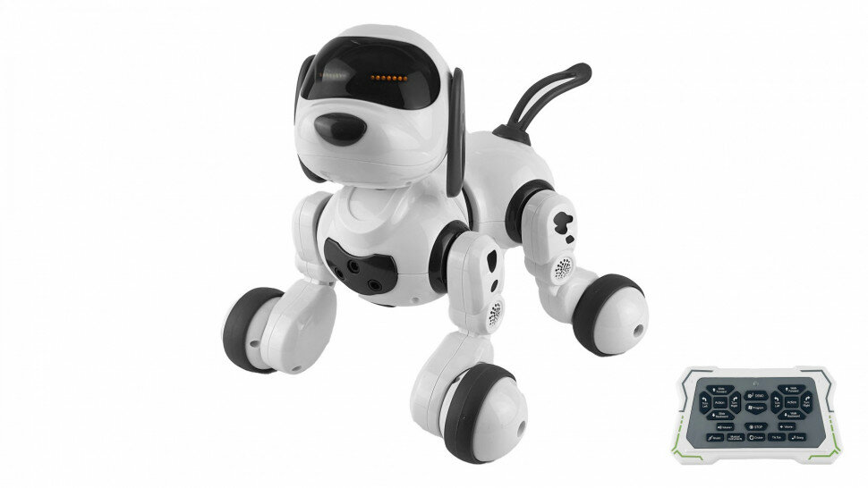 Интерактивная радиоуправляемая собака робот Smart Robot Dog Dexterity AMWELL AW-18011-BLACK