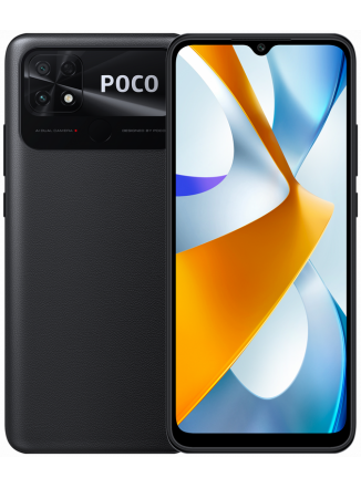 Смартфон Xiaomi Poco C40 4/64 ГБ Global, заряженный черный