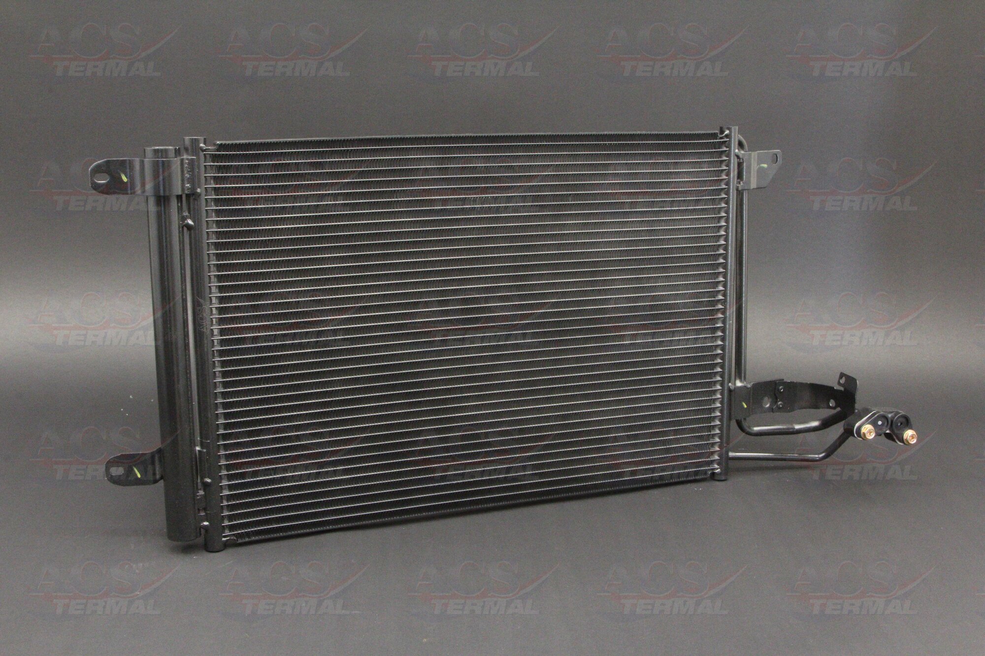 Радиатор кондиционера для Сеат Леон 2005-2012 год выпуска (Seat Leon) ACS TERMAL 104684