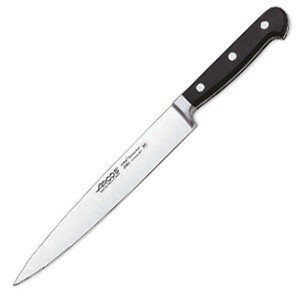 Нож кухонный «Класика» L=33/21, B=3см; черный, металлич. (Arcos)