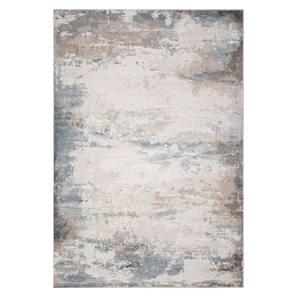 фото Ковер 0,8х1,5 м прямоугольный Naturel D994 бежево-голубой