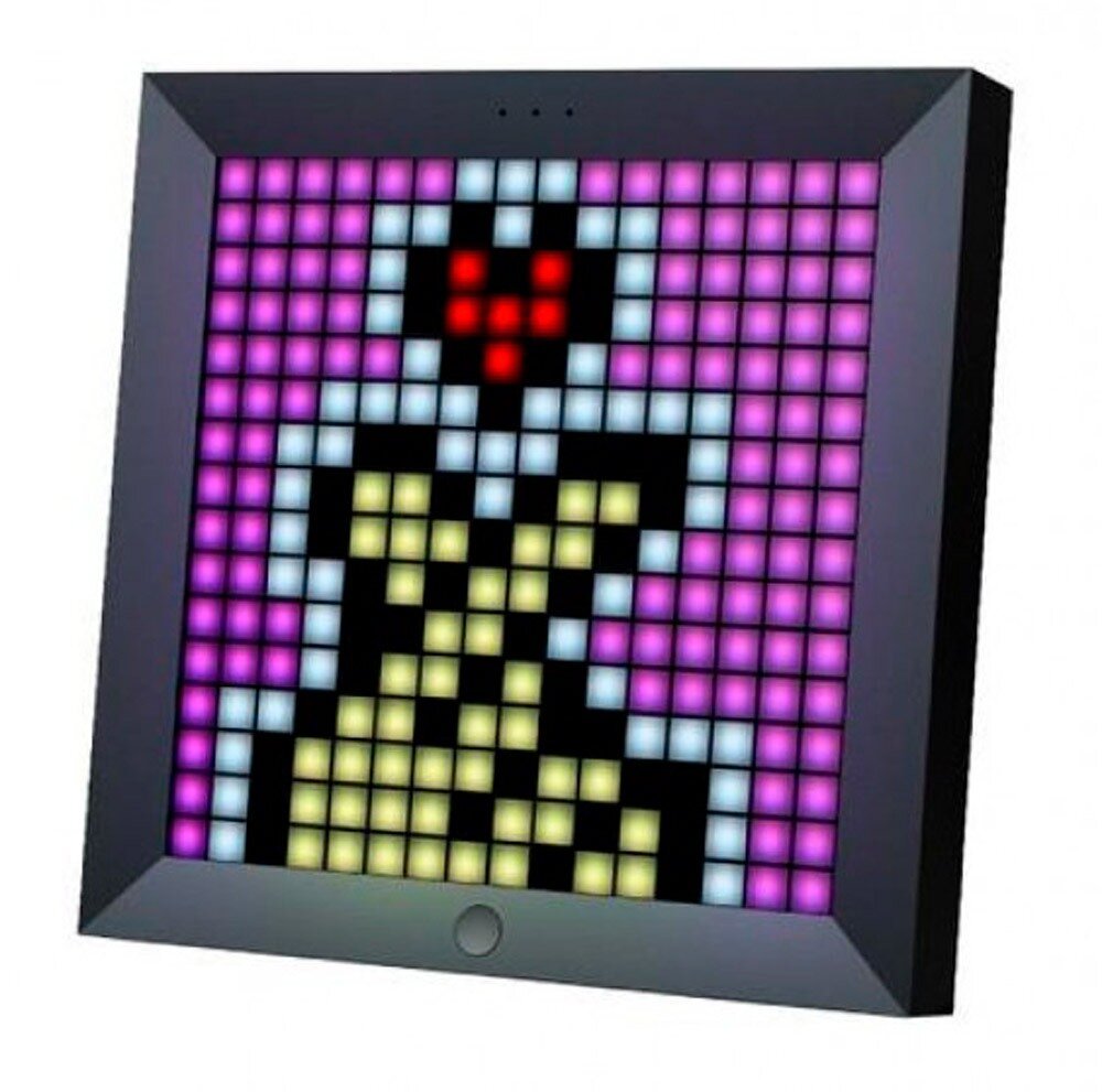 Цифровая рамка часы Divoom Pixoo, цвет черный
