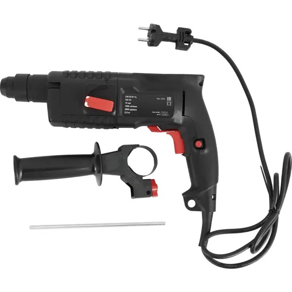 фото Перфоратор сетевой SDS-plus DRR-500K, 550 Вт, 1.6 Дж