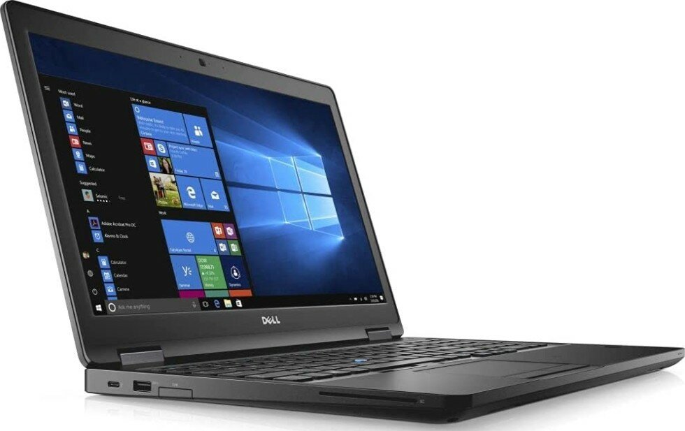 Ноутбук Dell Latitude 5580, Core i5-6200U 2,3-2,8 ГГц, Память 16 ГБ, Диск 256Гб SSD, Видео Intel HD , Экран 15.6" — фото 1