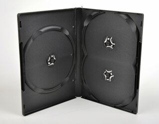 DVD Box (коробка) на 3 диска (черный футляр) (комплект из 6 шт.)