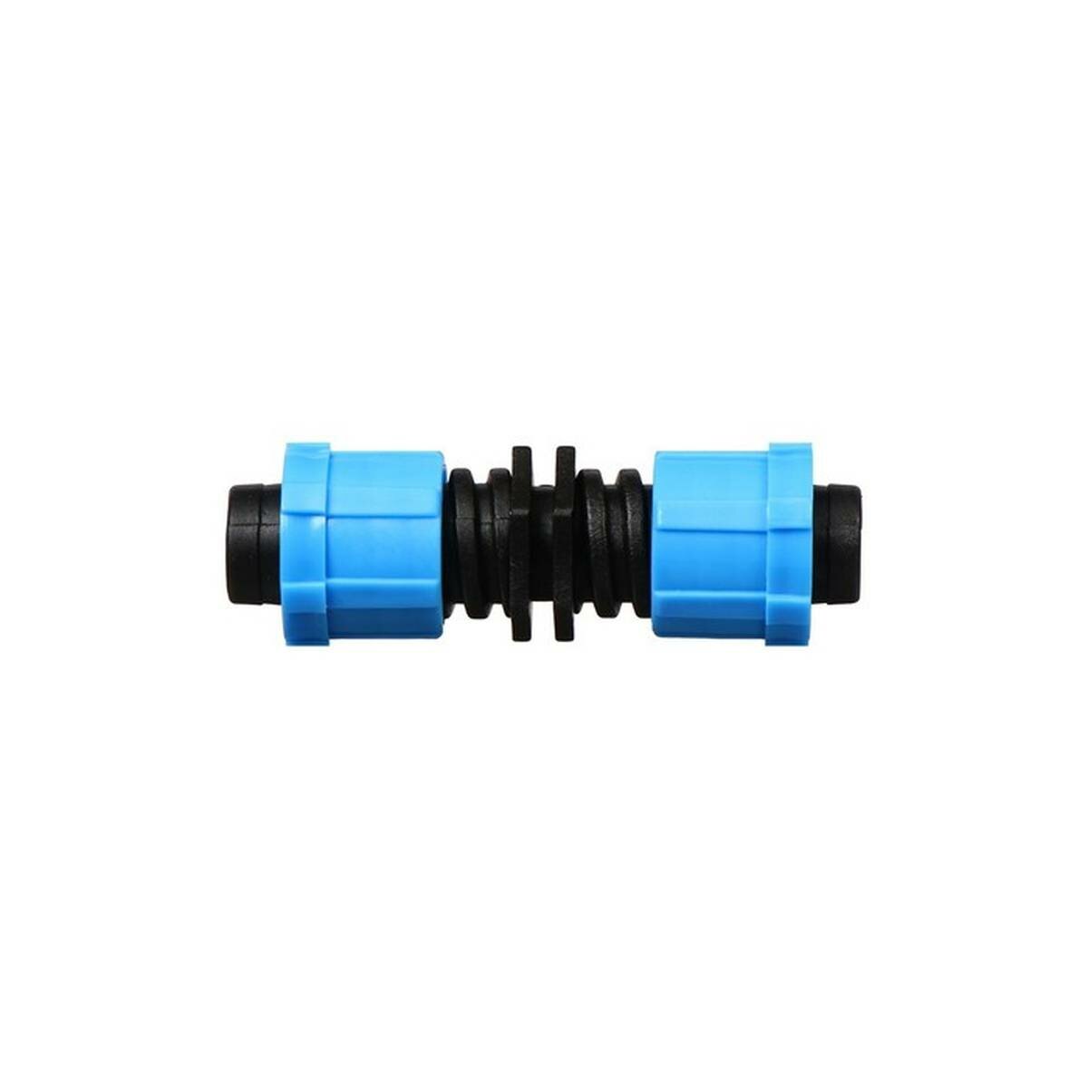 фото Соединитель для шланга Greengo - муфта для капельной ленты, 16 мм, пластик, 5 шт