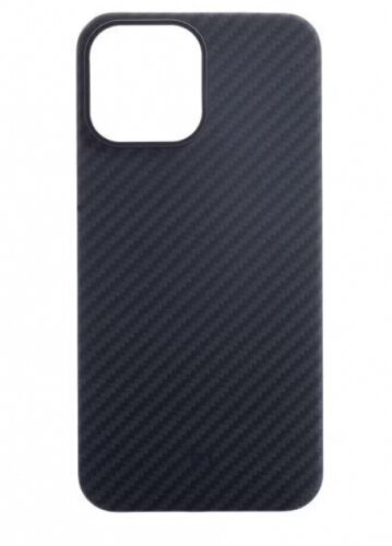 Чехол Magssory для Apple iPhone 13 Pro Max, с магнитами, совместимый с MagSafe, кевлар (арамид), черный