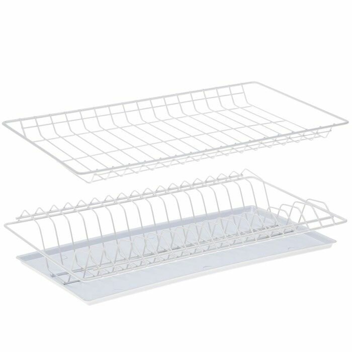 фото Посудосушитель в шкаф 800 мм Белая, 768х275мм