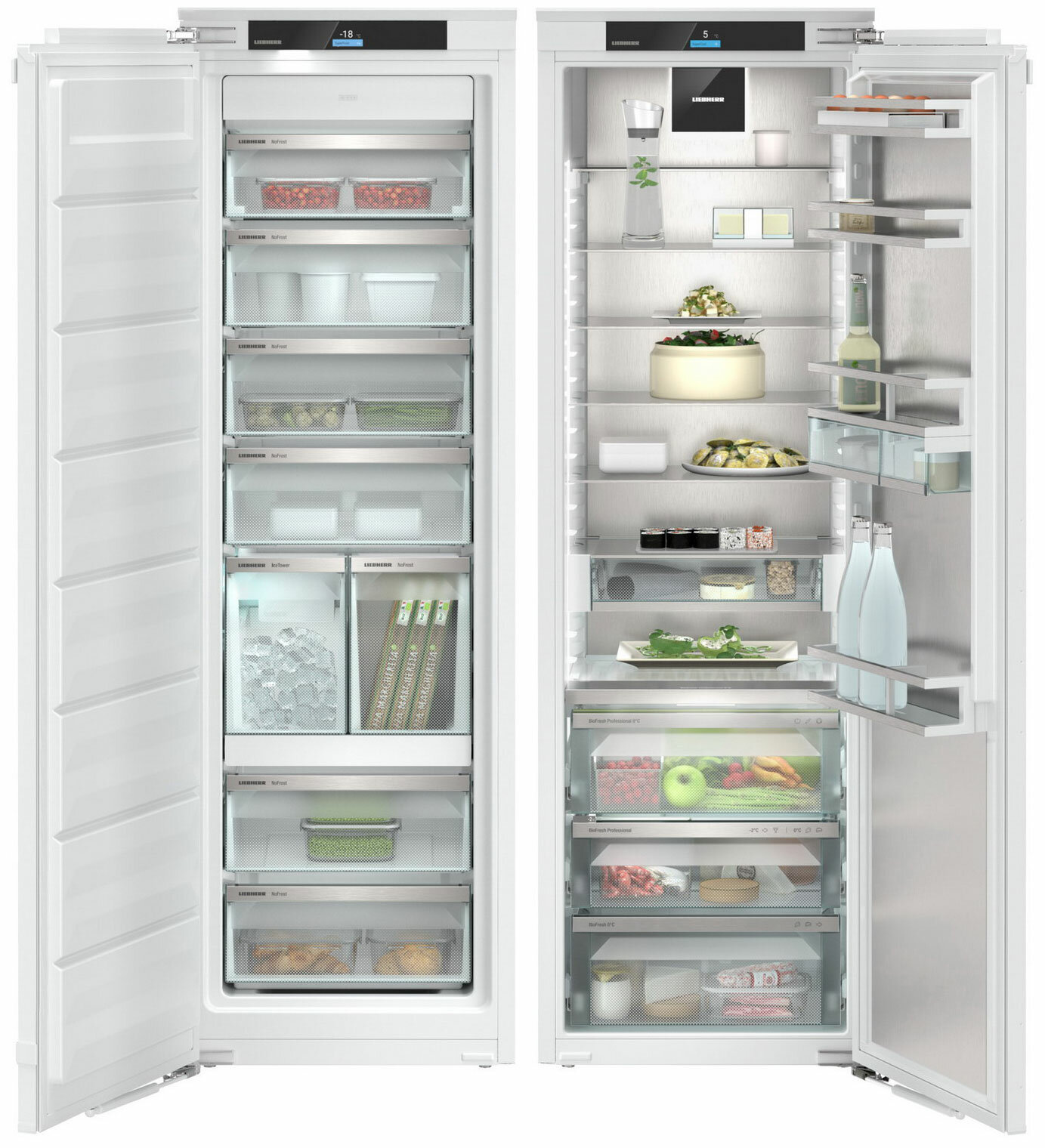 Встраиваемый холодильник Side by Side Liebherr IXRF 5185-20 001 BioFresh NoFrost