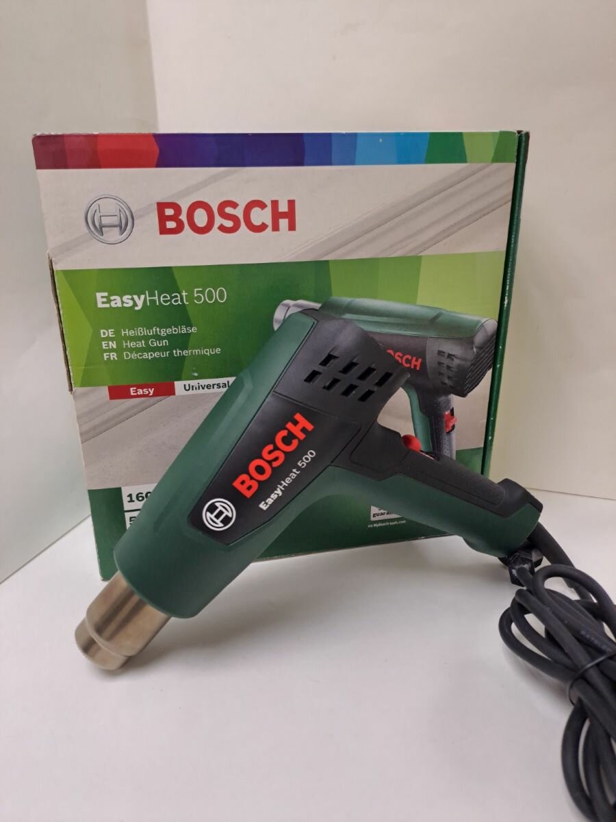 Фен строительный Bosch EasyHeat 500