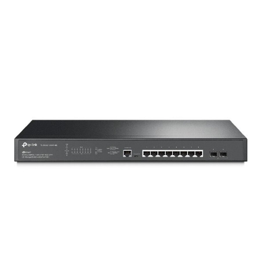 Коммутатор TP-Link TL-SG3210XHP-M2 2SFP+ 8PoE+ 240W управляемый