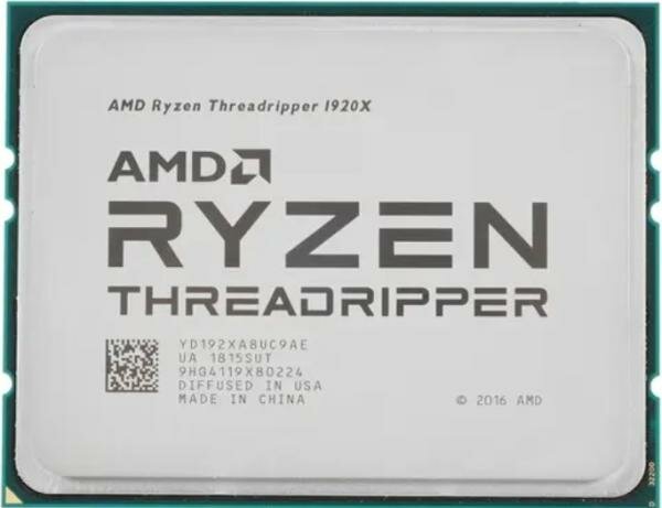 Процессор AMD Ryzen Threadripper 1920X TR4, 12 x 3500 МГц, OEM