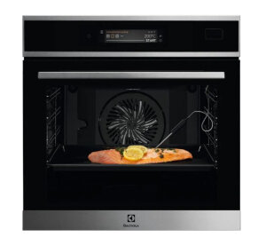 Духовой шкаф Electrolux EOC9P31WX, черный/серебристый