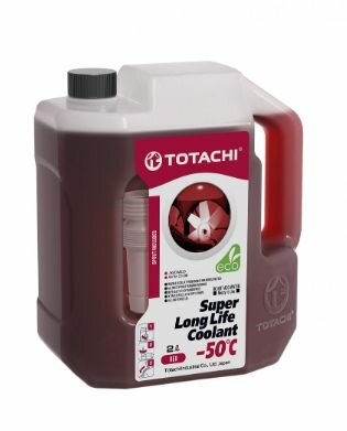 фото Охлаждающая жидкость TOTACHI SUPER LLC Red -50C 2л 41902