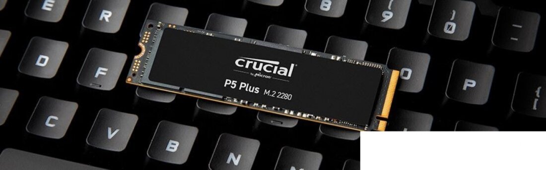 Накопитель SSD M.2 2280 Crucial P5 Plus 1TB PCIe 4.0 x4 NVMe 3D TLC 6600/5000MB/s IOPs 630K/700K MTBF 2M 600TBW - фото №3