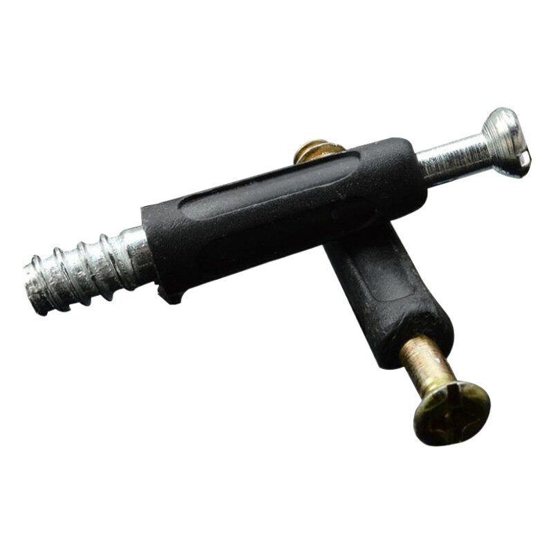 фото Мебельный соединитель, "три в одном", 40 мм, пластик