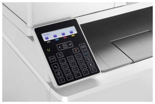 МФУ лазерный HP Color LaserJet Pro M183fw, A4, цветной, лазерный, белый [7kw56a] - фото №6