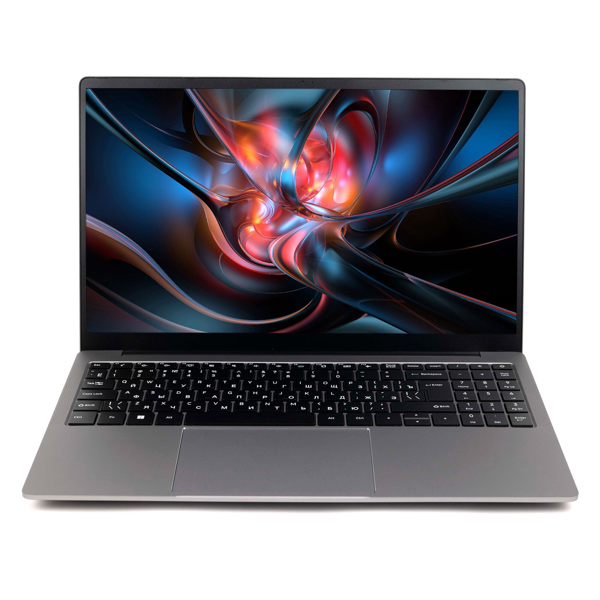 Ноутбук HIPER Office HLP 15.6" (1920x1080) IPS/Intel Core i5-1235U/8ГБ DDR4/256ГБ SSD/Iris Xe Graphics/Без ОС серый (H1574O582DM)