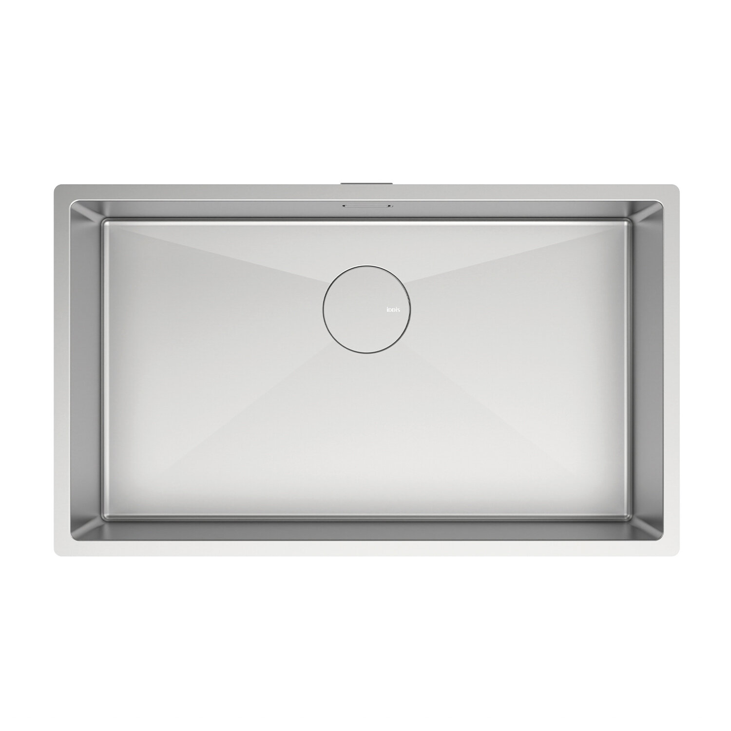 Фото товара на маркетплейсе yandex Мойка IDDIS Edifice EDI74S0i77 нержавеющая сталь универсального монтажа сатин 740*440