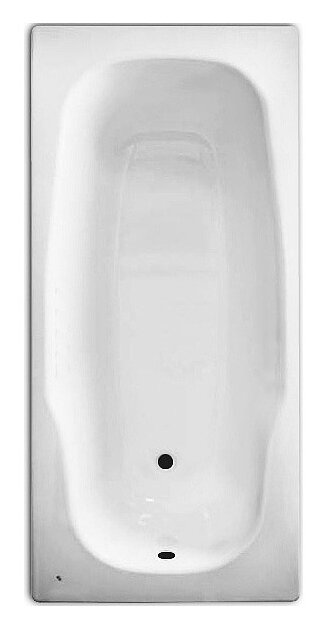 фото Ванна BLB Atlantica HG B80J 180x80 Handles сталь без отверстий для ручек, толстая сталь 3,5 мм