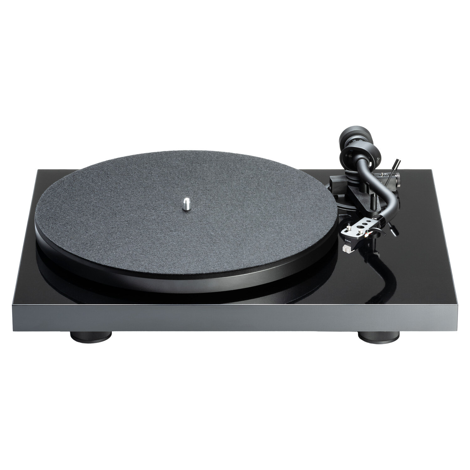 Проигрыватель виниловых дисков Pro-Ject Debut S Phono Rainer глянцевый черный