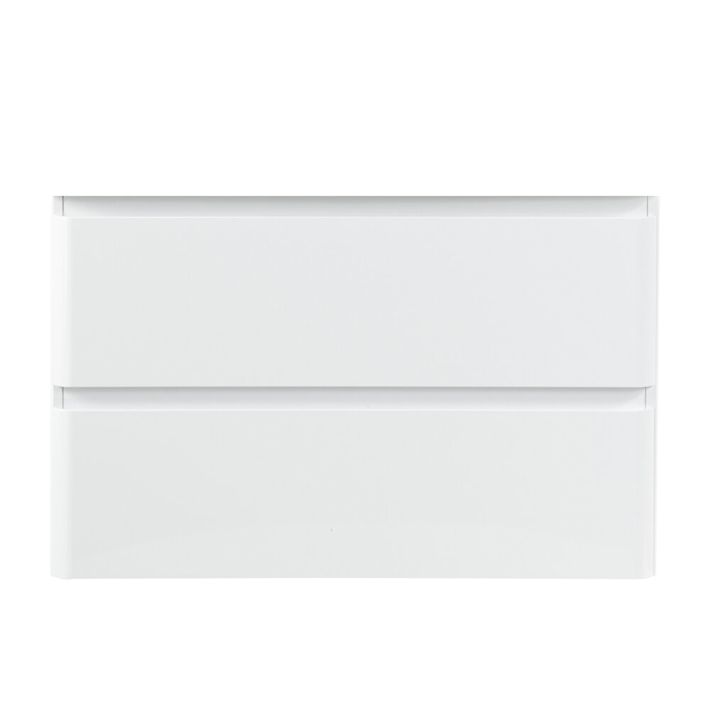 Тумба под раковину Belbagno Albano CER-800-2C-SO-BL Bianco Lucido - фото №1