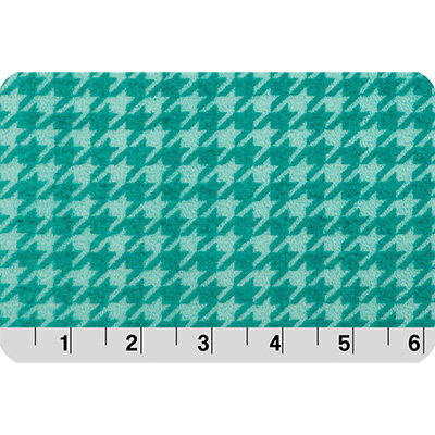 PEPPY' Плюш HOUNDSTOOTH 48 x 48 см 440 г/кв.м 100% полиэстер цвет TEAL/SALTWATER