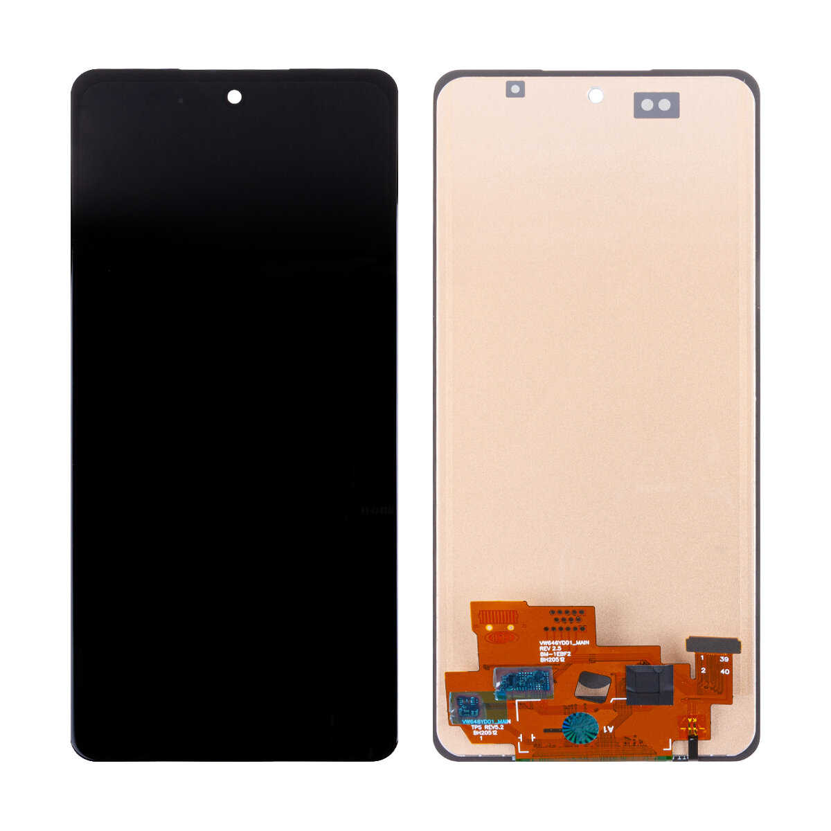 Дисплей для Samsung Galaxy A52 5G A526B в сборе с тачскрином Черный - (In-Cell)