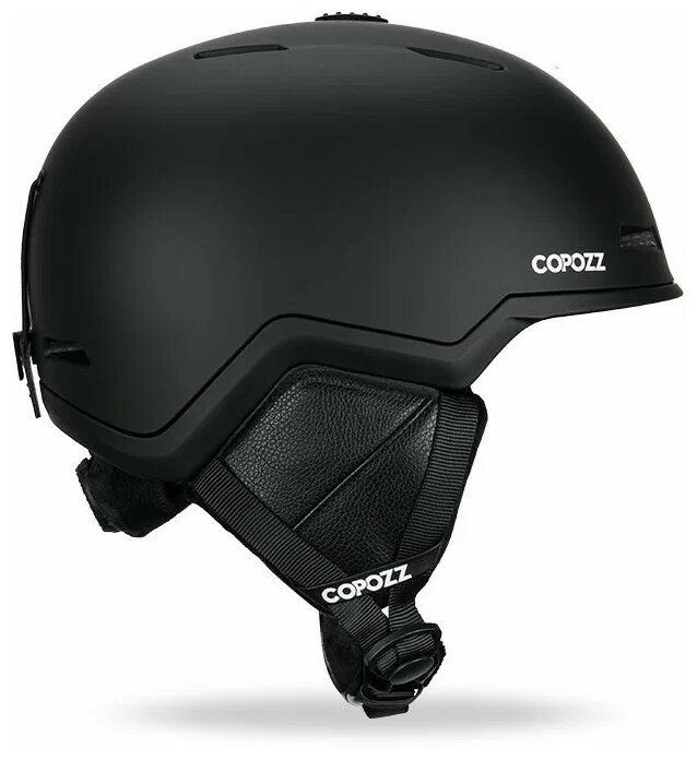 Шлем горнолыжный для сноуборда Copozz GOG-21200 (черный, L)