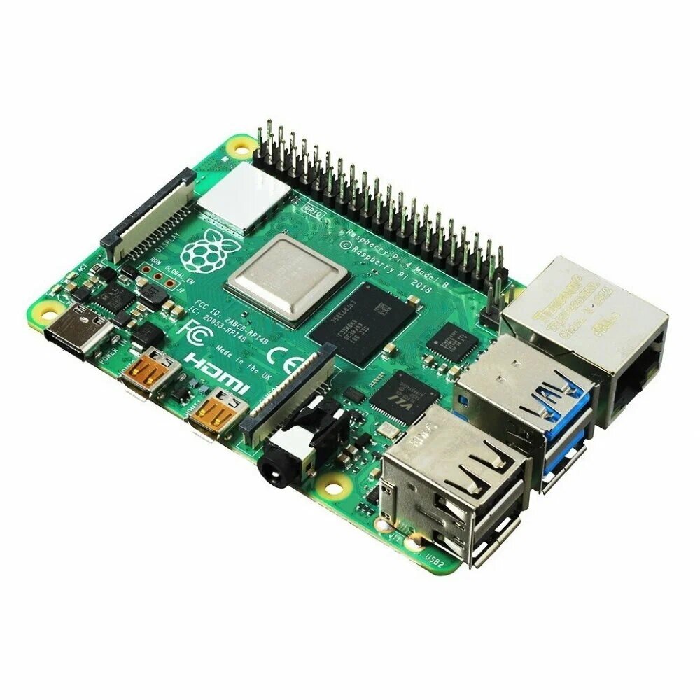 ПК Мини Raspberry Pi 4 Model B BCM2711/8Gb/CR/noOS - фото №1