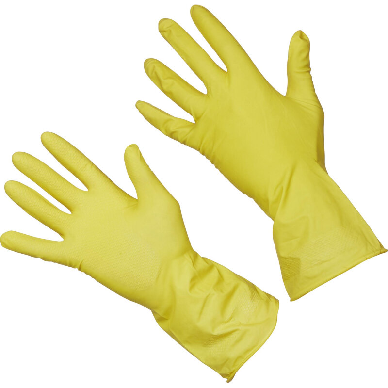 фото Перчатки резиновые AVIORA (402-567) р.M, 3 шт.