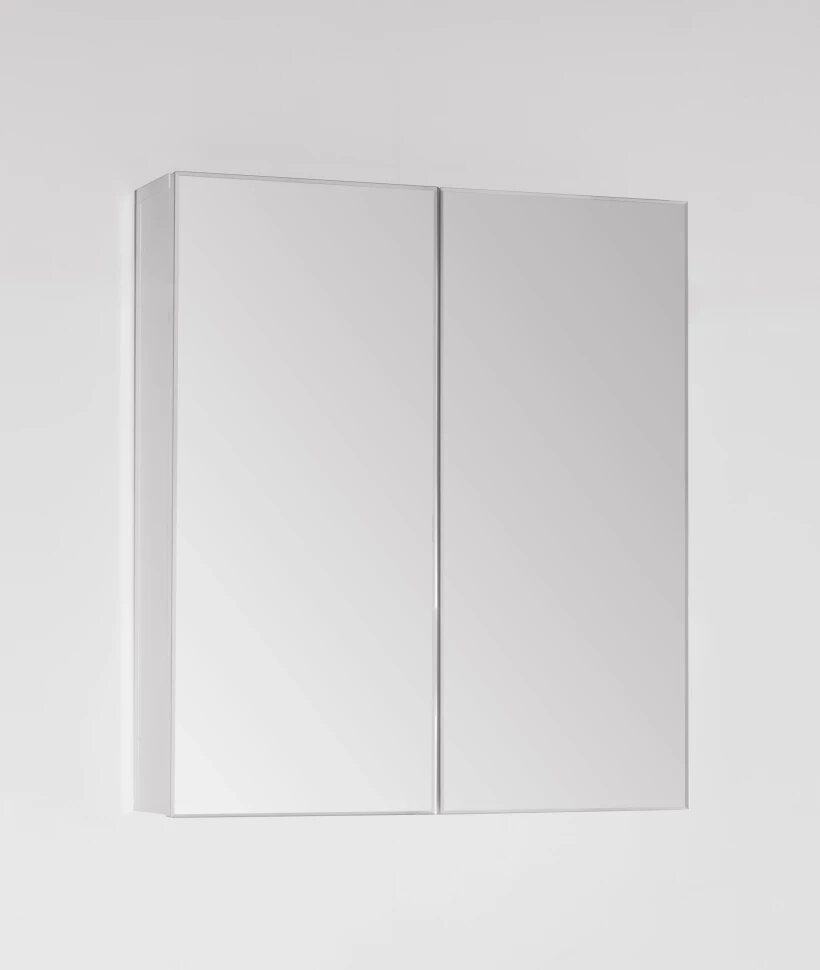 Зеркальный шкаф 60х684 см белый глянец Style Line Амарант LC00000351