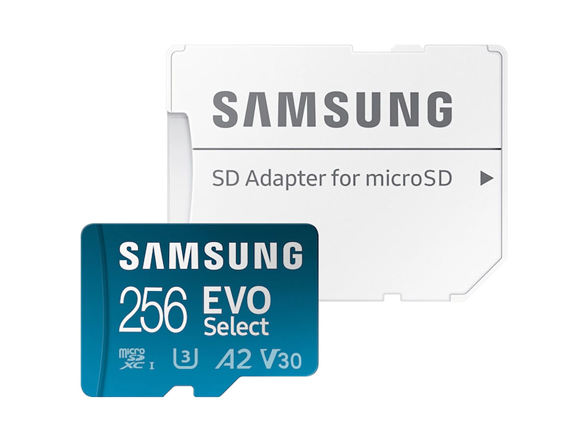 Карта памяти Samsung EVO Select microSDXC + adapter