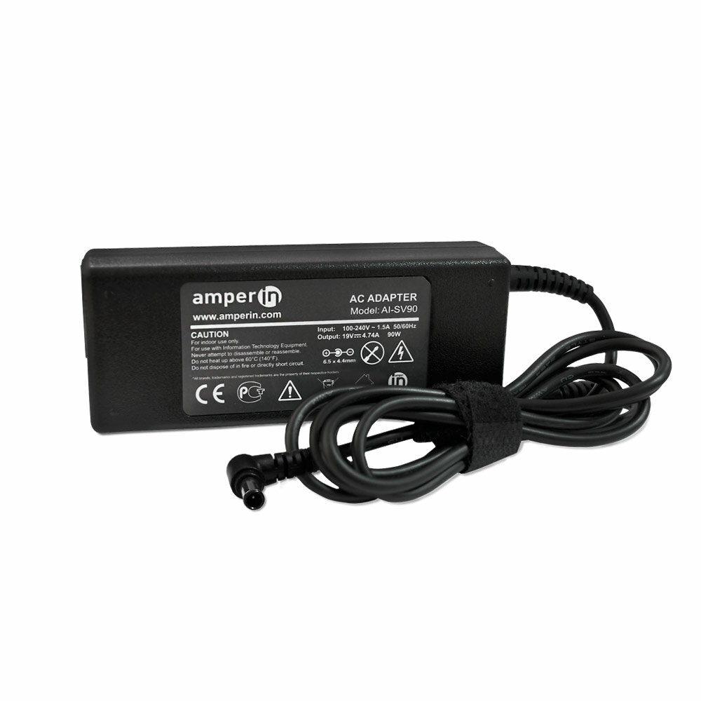 Блок питания Amperin AI-SV90 для Sony Vaio 19.5V 4.7A 6.5x4.4mm 90W 013019