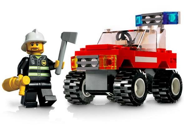 Конструктор LEGO Лего 7241 Машина пожарной команды