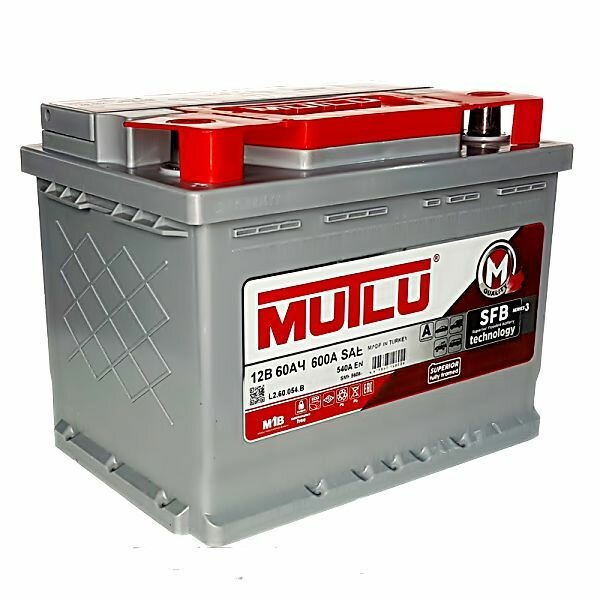 Аккумулятор для спецтехники Mutlu SFB 3 (L2.60.054.B) 242х175х190