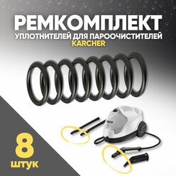 Ремкомплект уплотнителей для пароочистителей Karcher sc