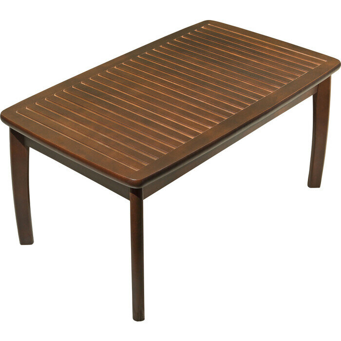 фото Стол журнальный Мебелик Массив решетка, орех (П0005880)