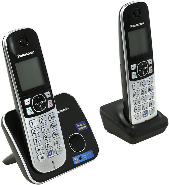 Радиотелефон DECT Panasonic KX-TG6812RUB