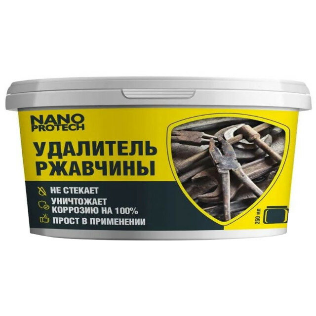 Удалитель ржавчины nanoprotech 250мл