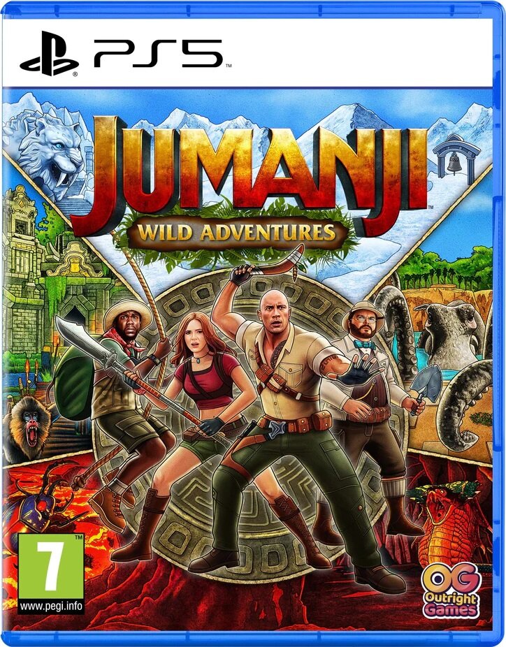 Jumanji: Wild Adventures (английская версия) (PS5)