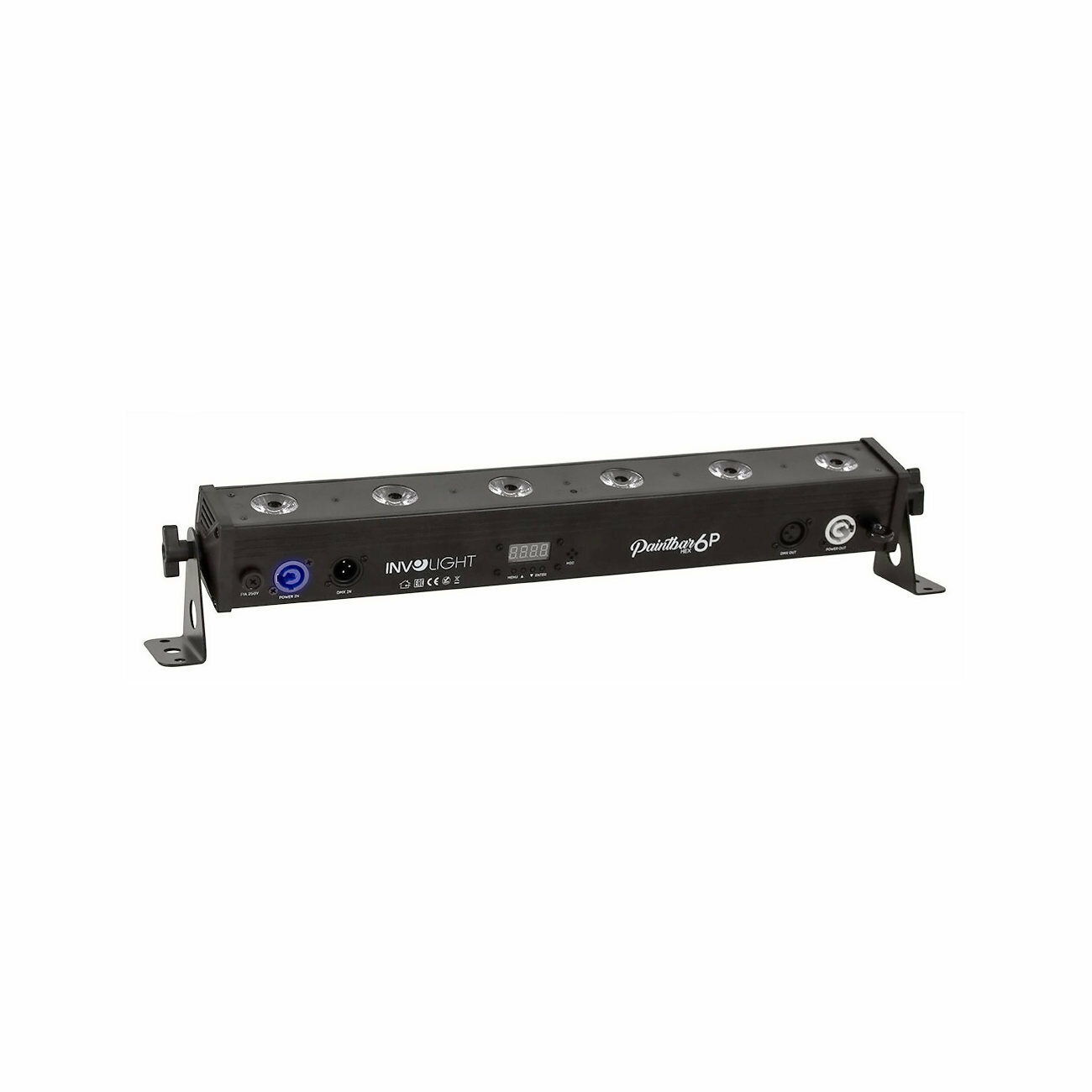 INVOLIGHT PAINTBAR HEX6P - светодиодная панель, 6х 12Вт RGBWA+UV, DMX-512, пиксель контроль